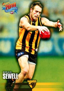 2010 Select AFL Champions #90 Brad Sewell Front